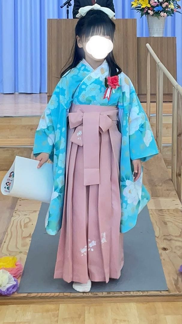 キャサリンコテージ 簡単着付け袴セット 120