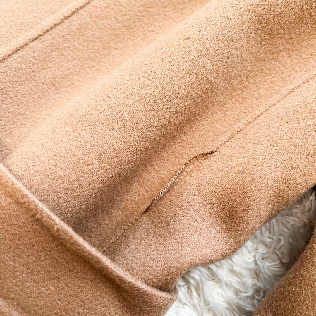 MaxMara クチートアマーノ ダブルフェイス フーデットコート マキシ丈42