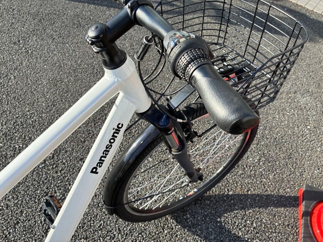 Panasonic 電動アシスト自転車 ホワイト