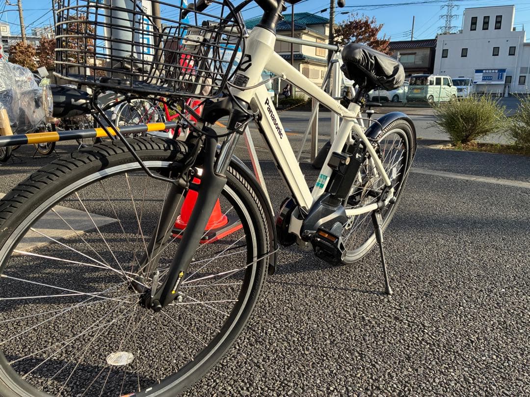 Panasonic 電動アシスト自転車 ホワイト
