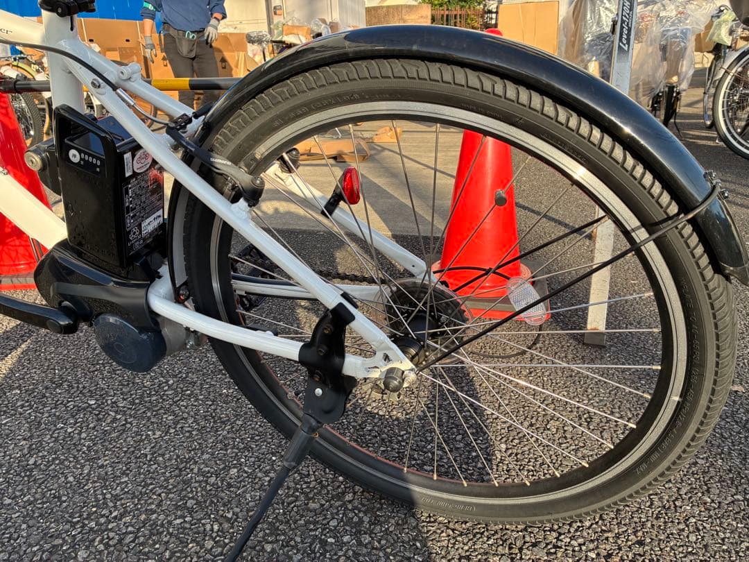 Panasonic 電動アシスト自転車 ホワイト