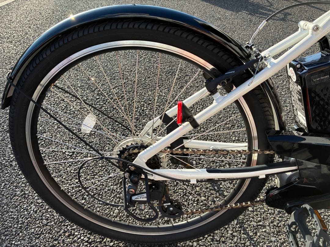 Panasonic 電動アシスト自転車 ホワイト