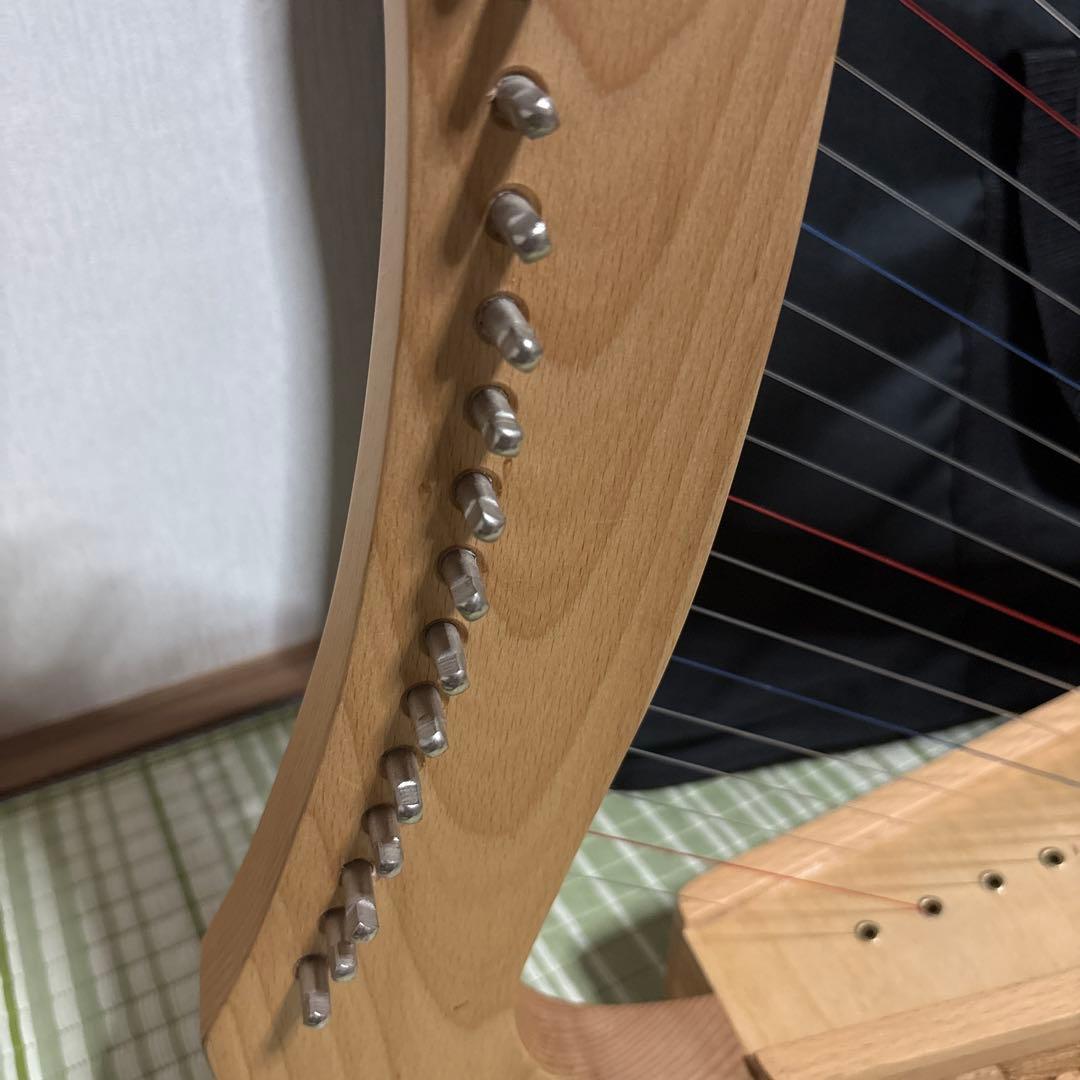 OTOTSUBU 20弦 ハープ ケース付 楽器　竪琴　オトツブ　おとつぶ