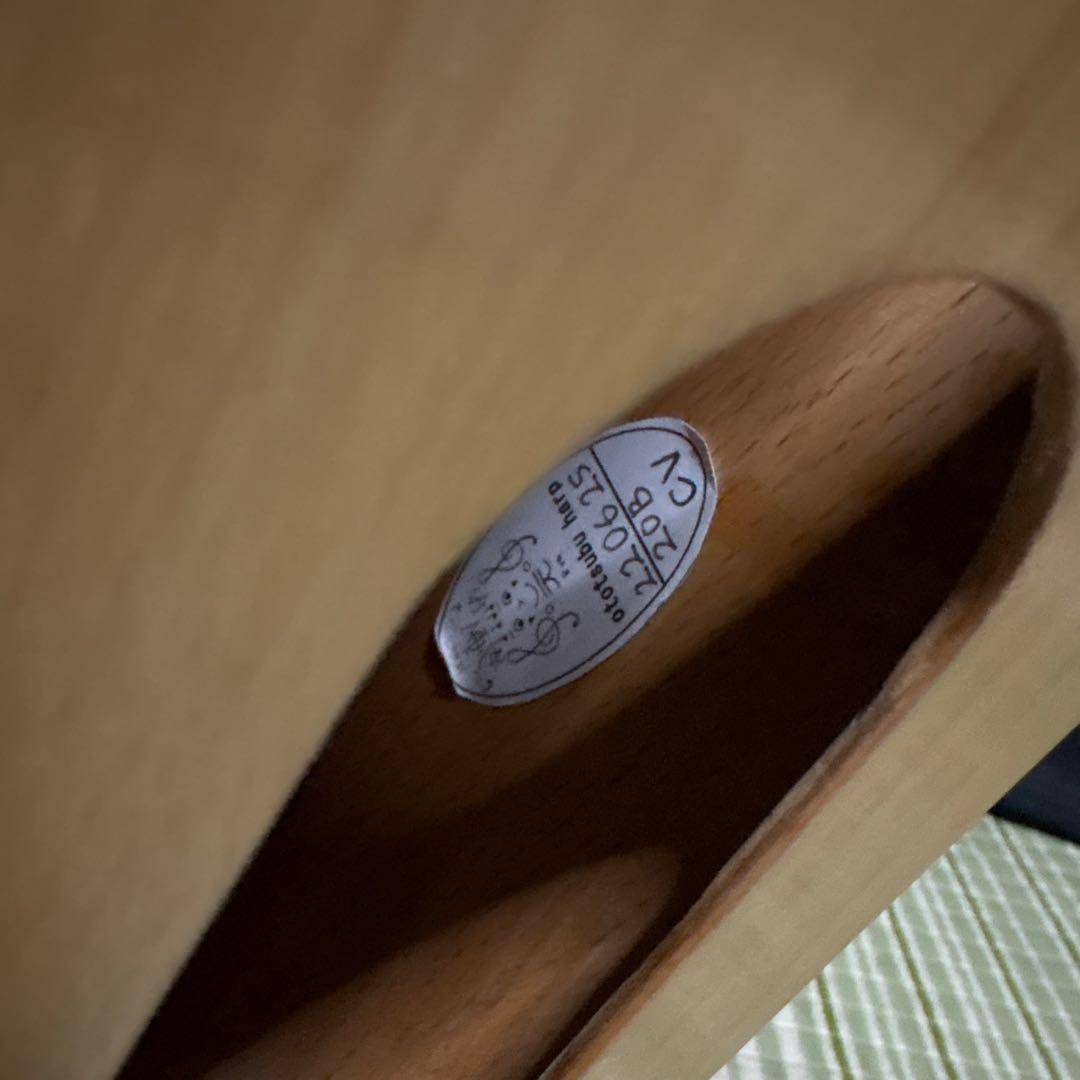 OTOTSUBU 20弦 ハープ ケース付 楽器　竪琴　オトツブ　おとつぶ