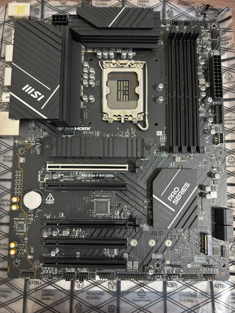 i7 14700F MSI PRO B760-P WIFI セット - メルカリ