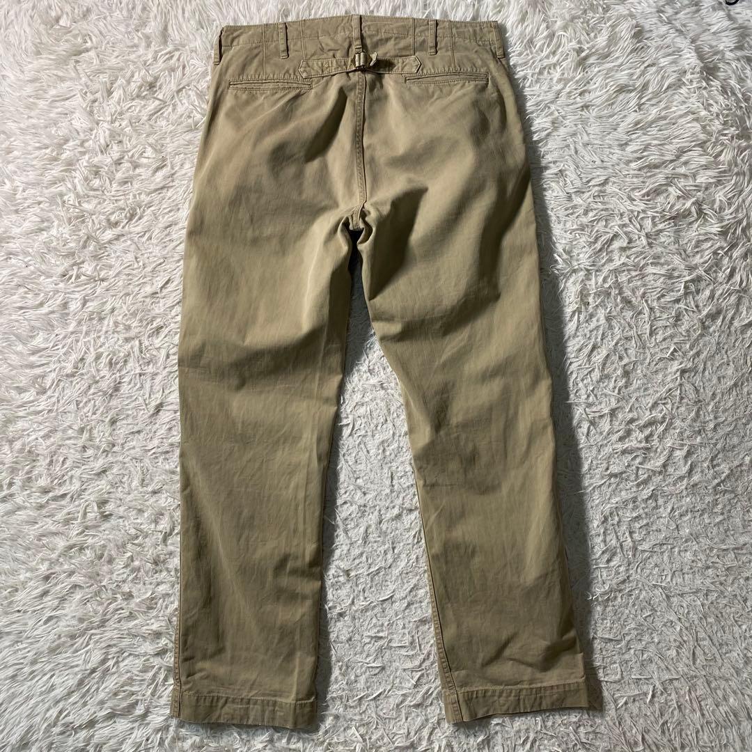 【美品】ヴィズヴィム　チノパン　HIGH WATER CHINO　シンチバック