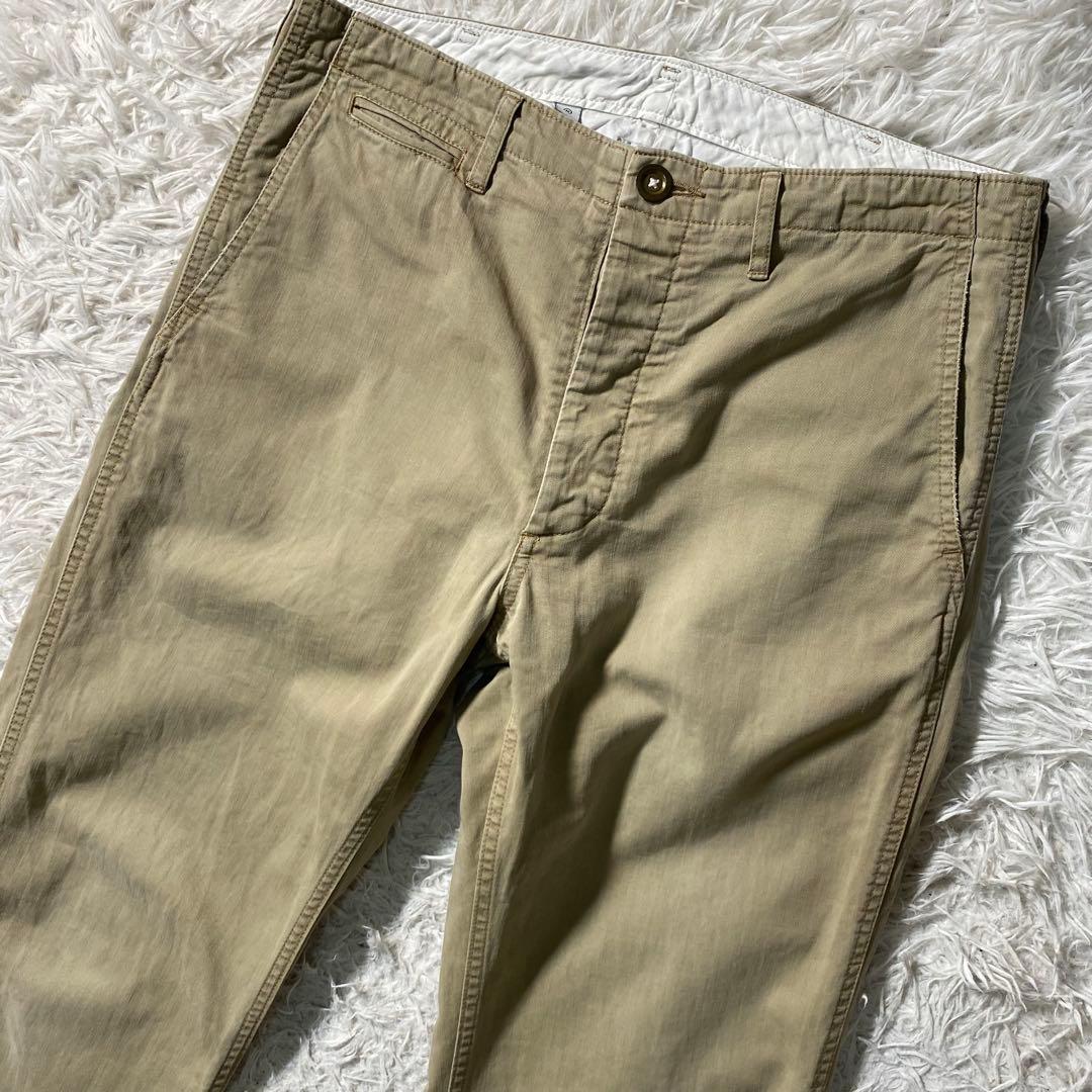 【美品】ヴィズヴィム　チノパン　HIGH WATER CHINO　シンチバック