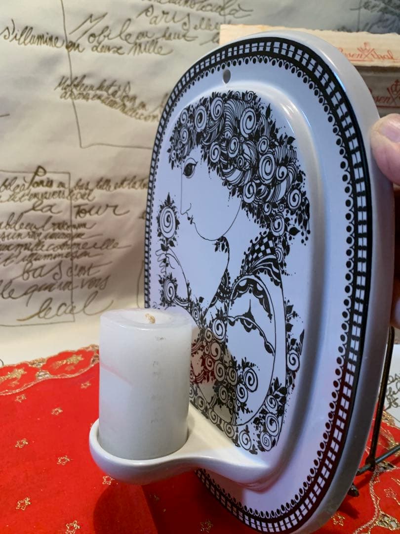 ビヨンヴィンブラッド ビンテージのローゼンタール社のロウソク立て