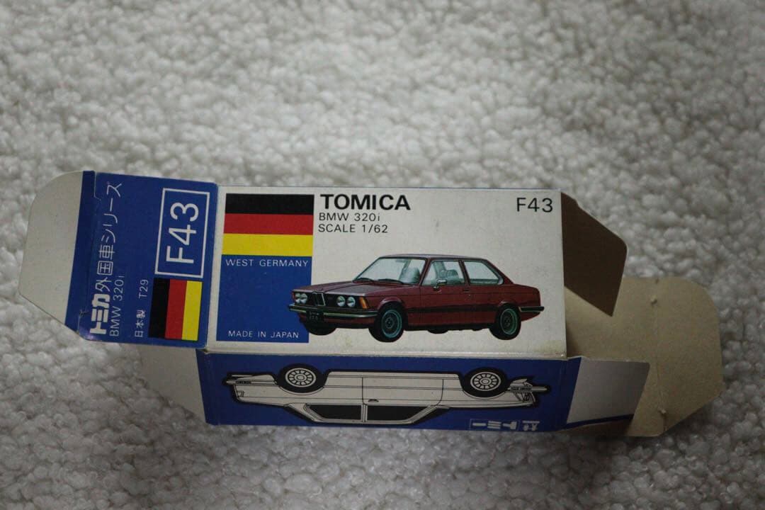 BMW 320i F43 トミカ　青箱　日本製　JMAC総会記念