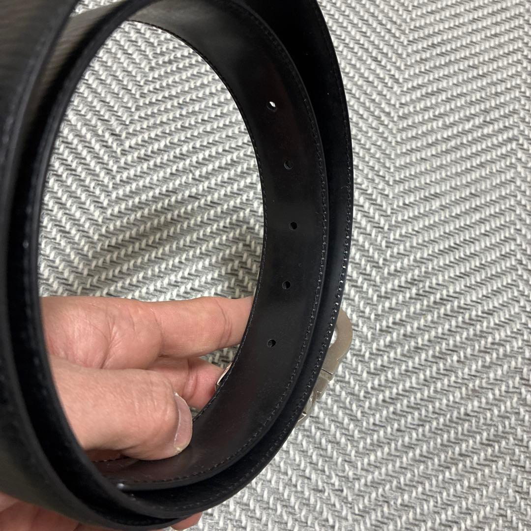 Salvatore Ferragamo レザー ベルト サイズ115 正規品中古