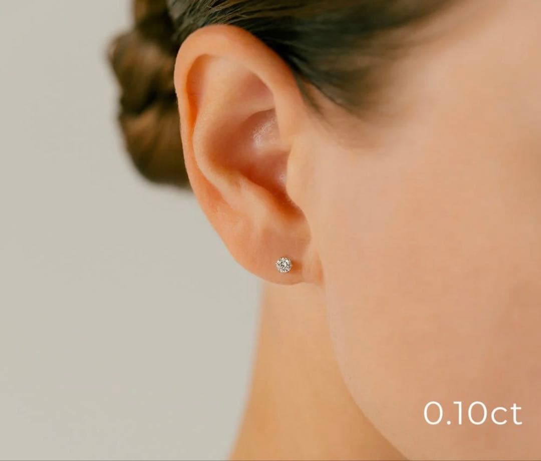 ピコレPICOLLET K18ダイヤモンドピアス