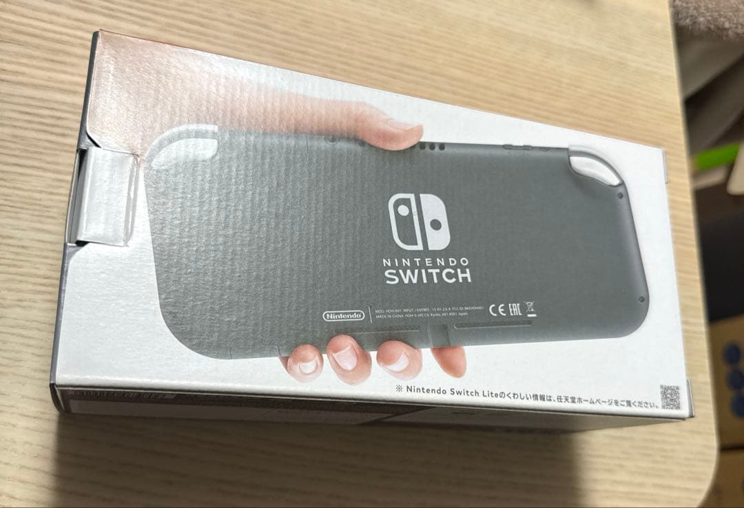 Nintendo Switch Lite グレー 傷あり