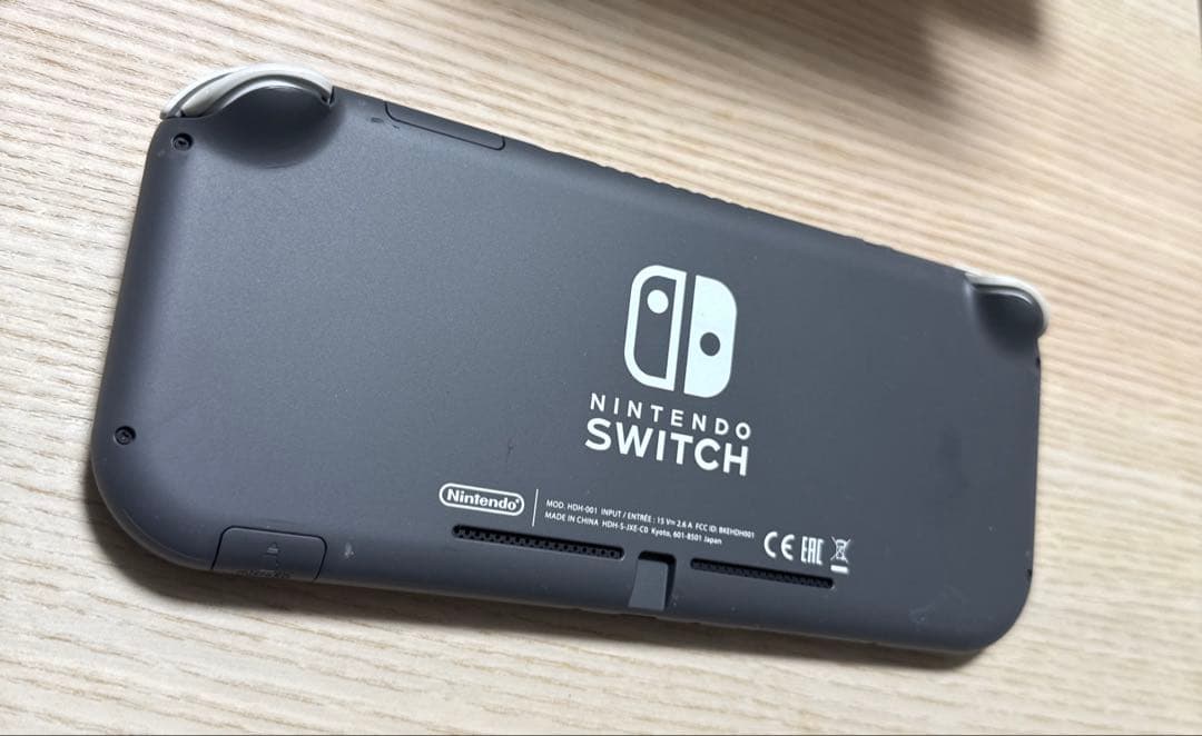 Nintendo Switch Lite グレー 傷あり