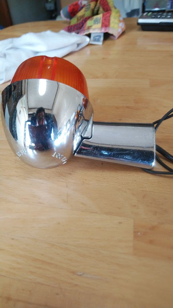 ハーレー ヤンキーウインカー 1つレンズ無しショベルヘッドビンテージ当時物