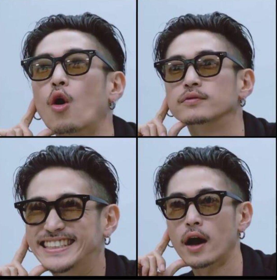 【窪塚洋介着用モデル】 SUNKAK TYPE2 サンカク サングラス ブラウン