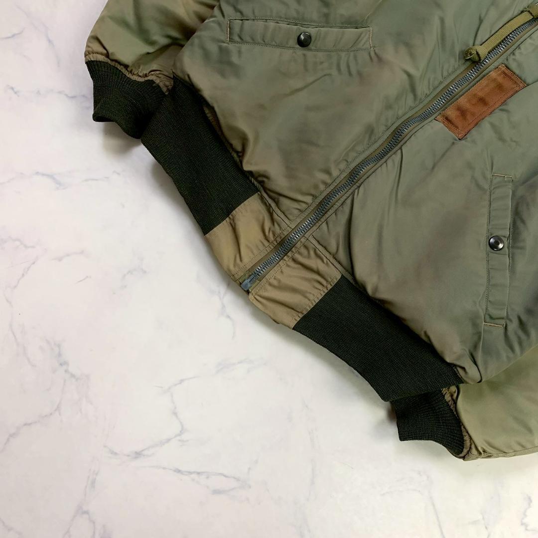 50s 実名復刻★バズリクソンズ MA-1 LION UNIFORM社　D944