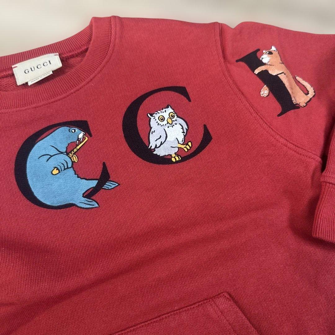 おーう　GUCCI kids 5y アニマルトレーナー