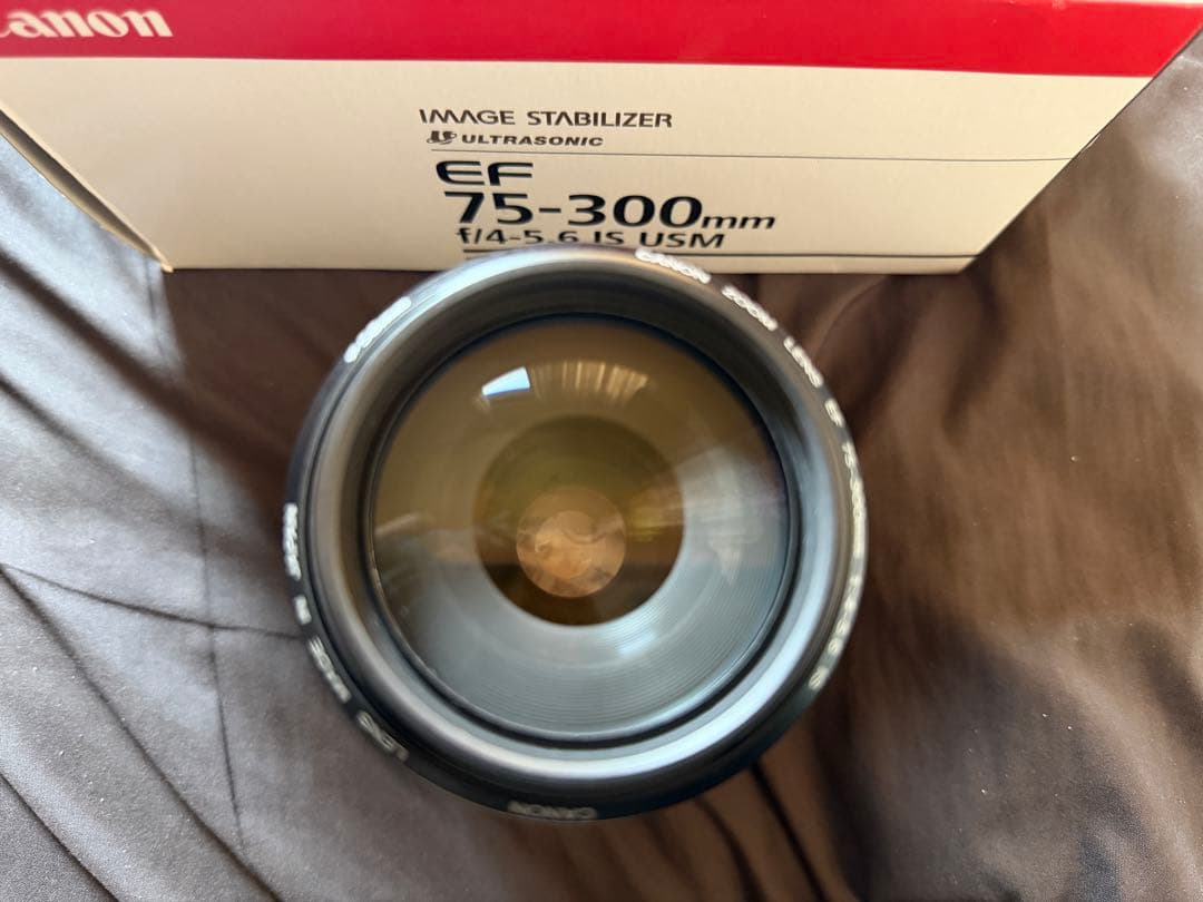 極美品！Canon EF 75-300mm f/4-5.6 IS USM レンズ