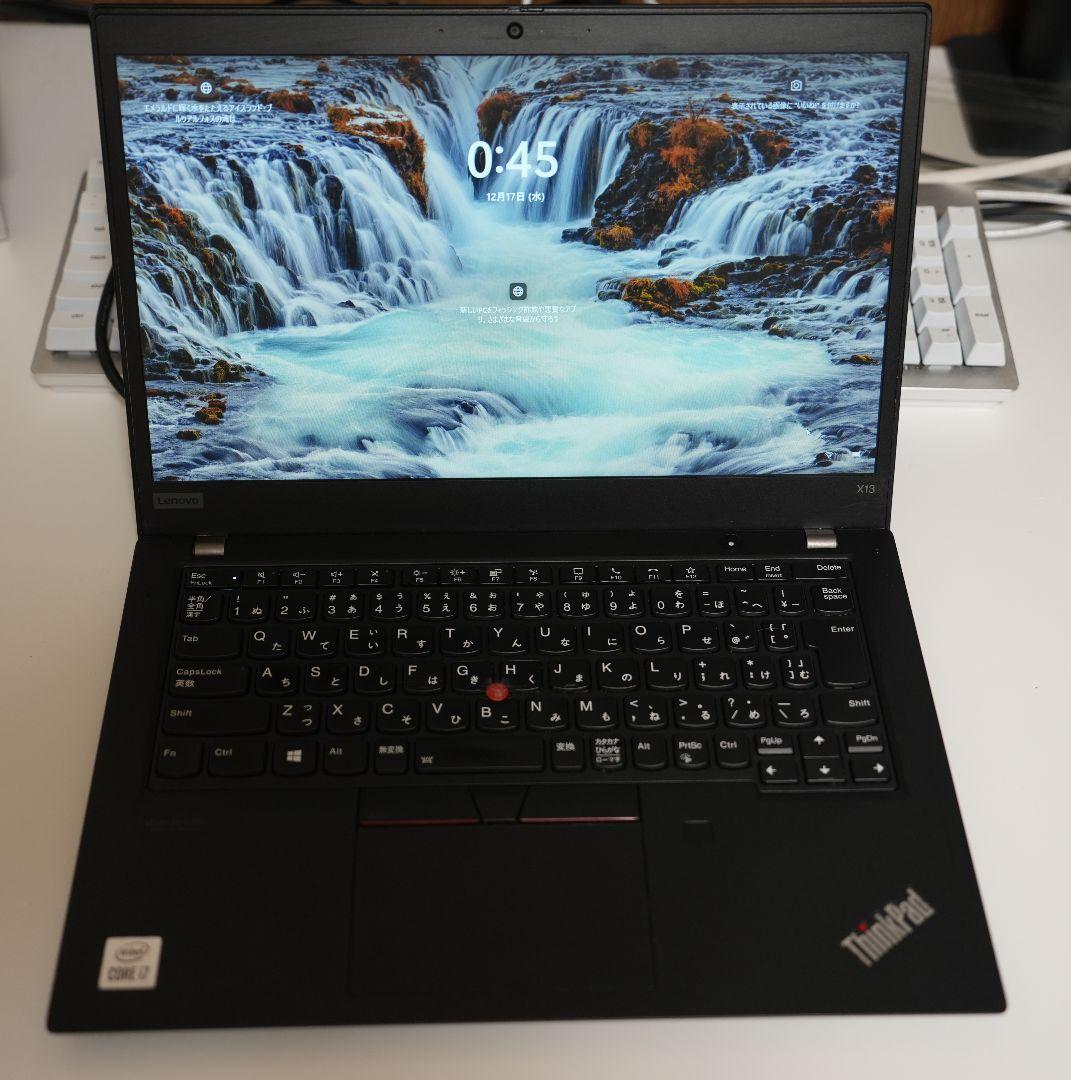 ThinkPad X13 gen1 10世代i7 16Gメモリ256G SSD 新 モデル