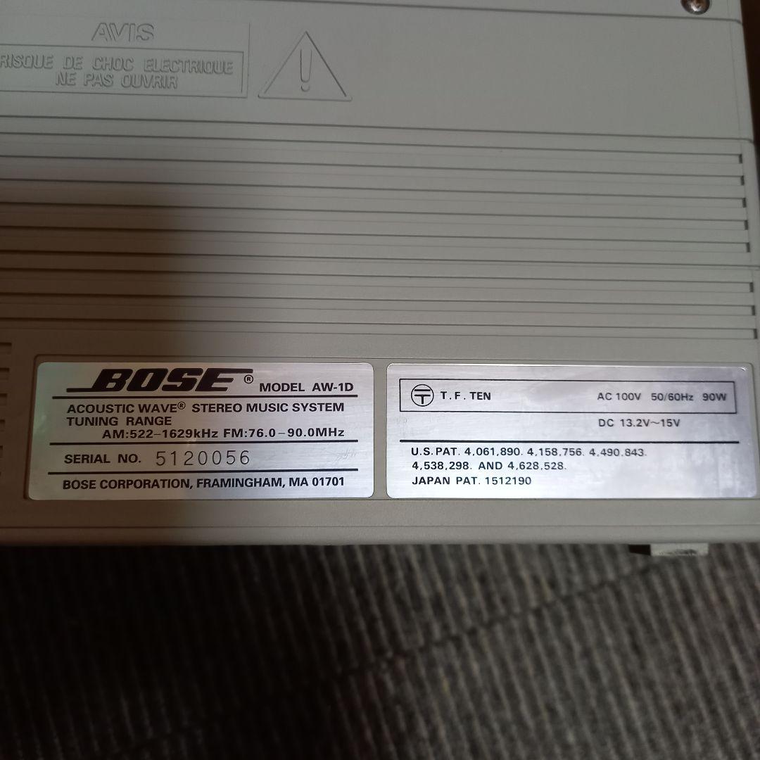 BOSE AW-1D(B)(完動品美品) ONKYO SONY KENWOOD