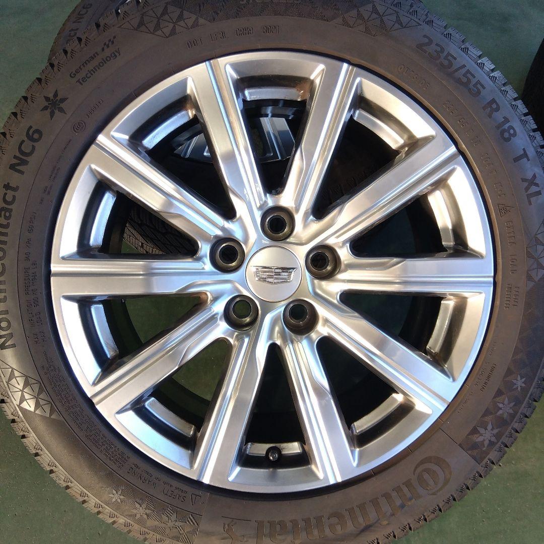 キャデラック XT4 スタッドレスタイヤ・ホイールセット 235/55R18