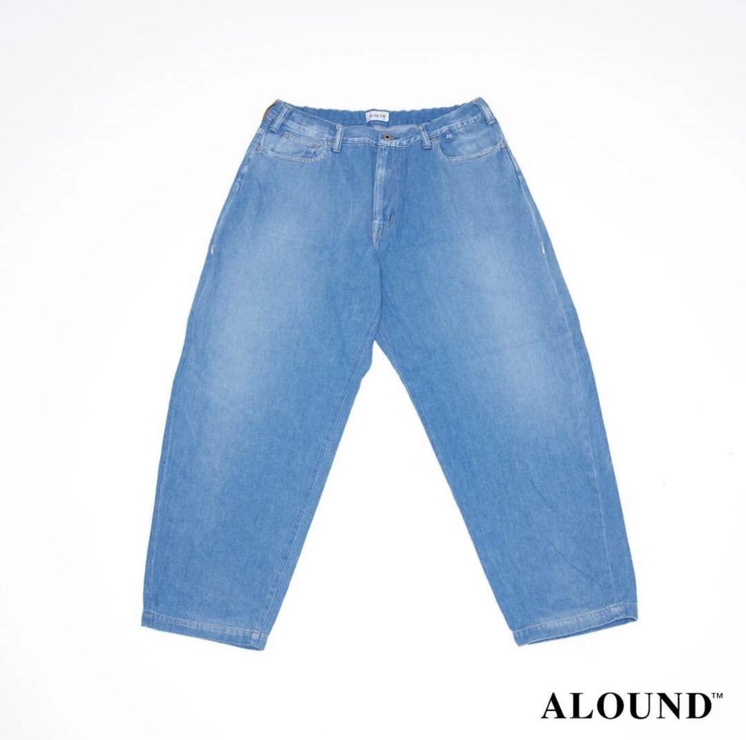 ALOUND VENTILATION BLEACH DENIM アラウンド - パンツアウトレット