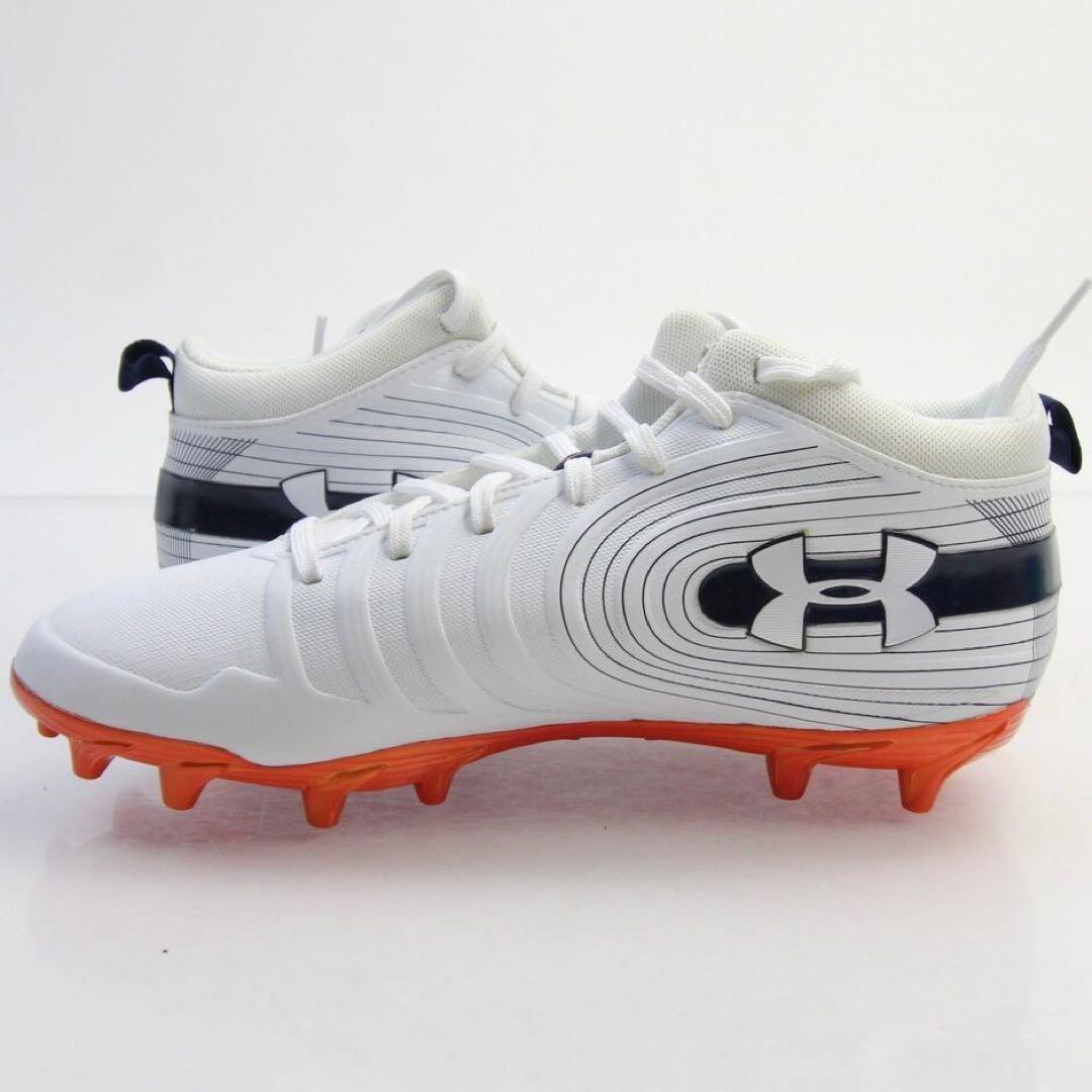 【28.0cm】UA NITRO MID アメフト スパイク