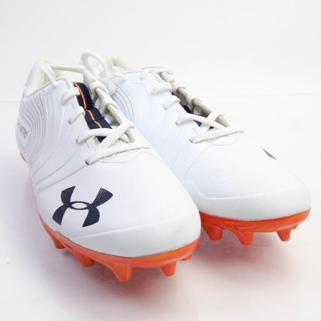 【28.0cm】UA NITRO MID アメフト スパイク