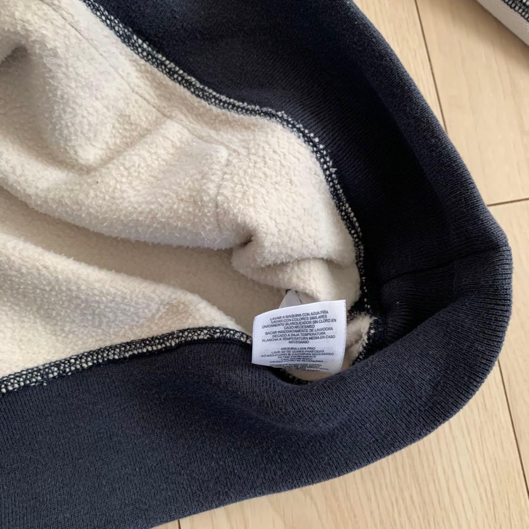 希少　RRL Ralph Lauren 後付けパーカー　2トーン　Ｓ　ステンシル