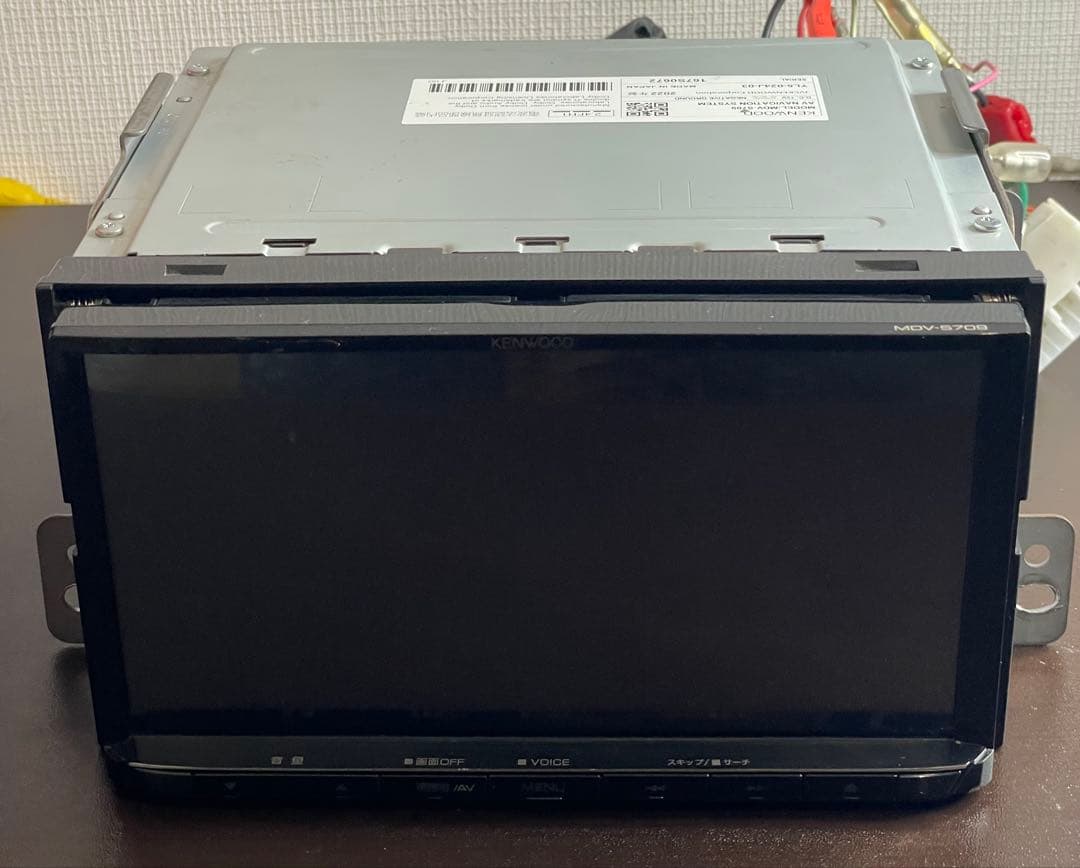 KENWOOD ケンウッド メモリーナビ MDV-S709 2022年製
