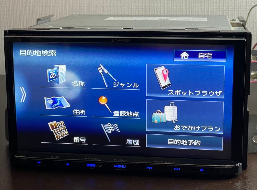 KENWOOD ケンウッド メモリーナビ MDV-S709 2022年製