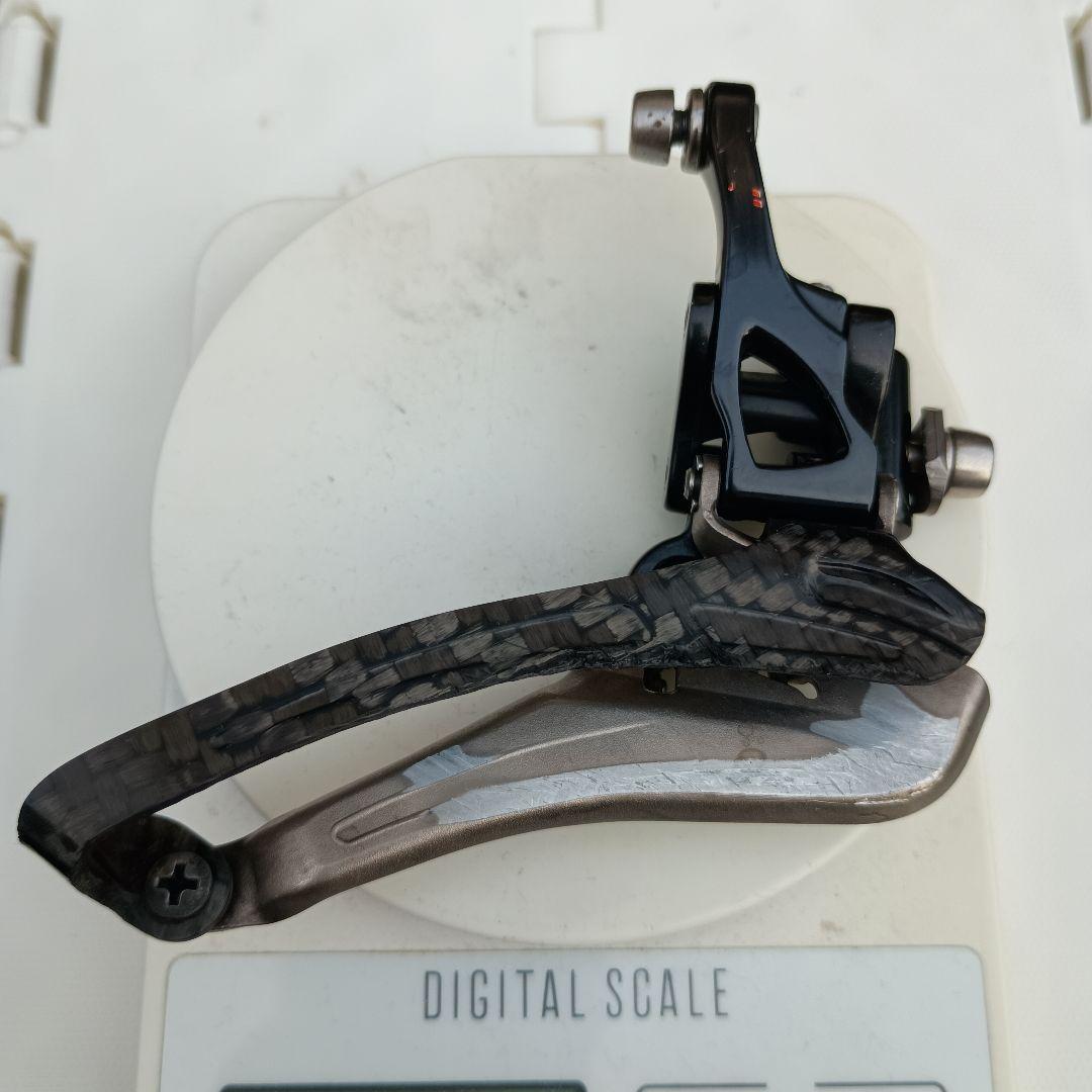 カンパニョーロ　レコード カーボンファイバー フロントディレイラー 75g