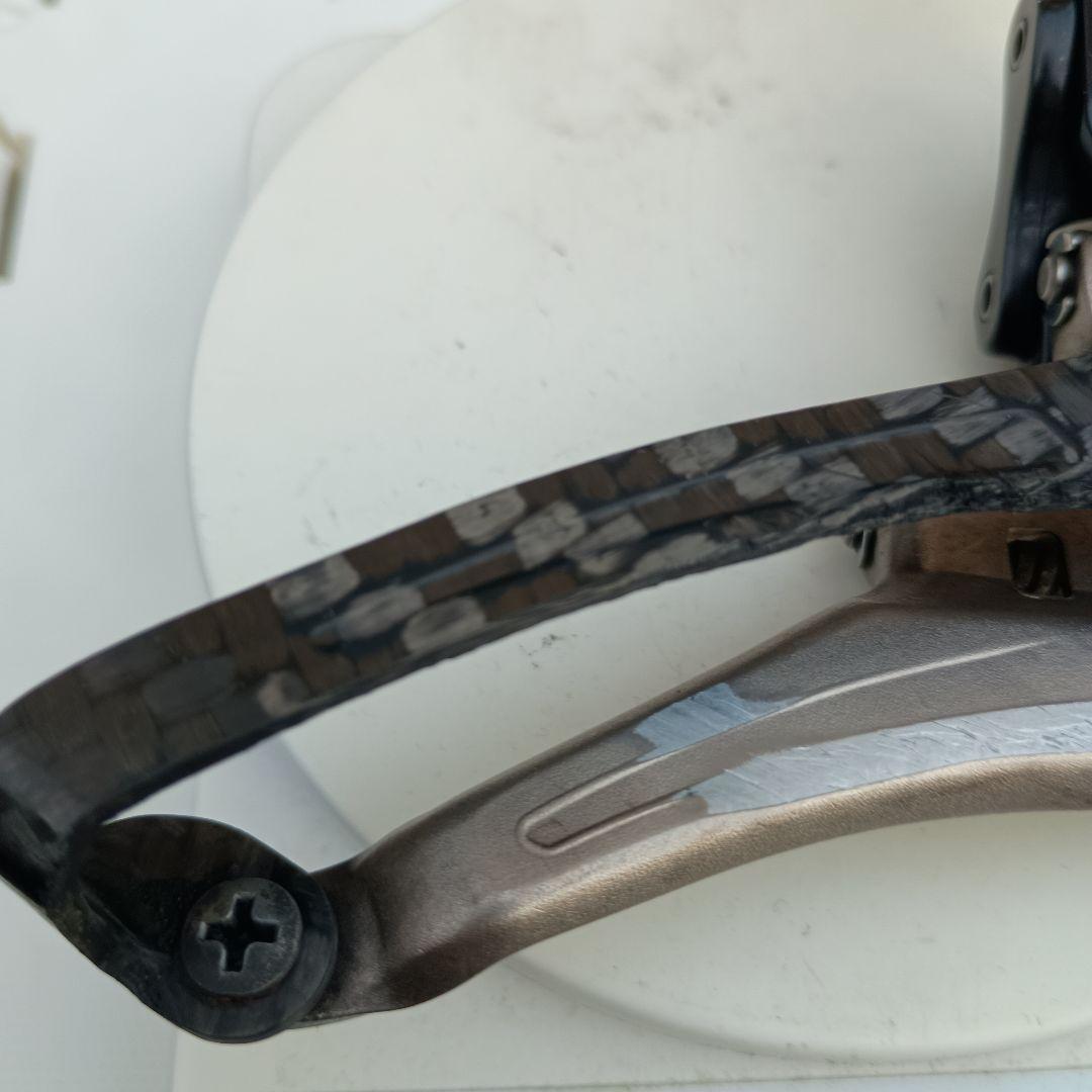 カンパニョーロ　レコード カーボンファイバー フロントディレイラー 75g