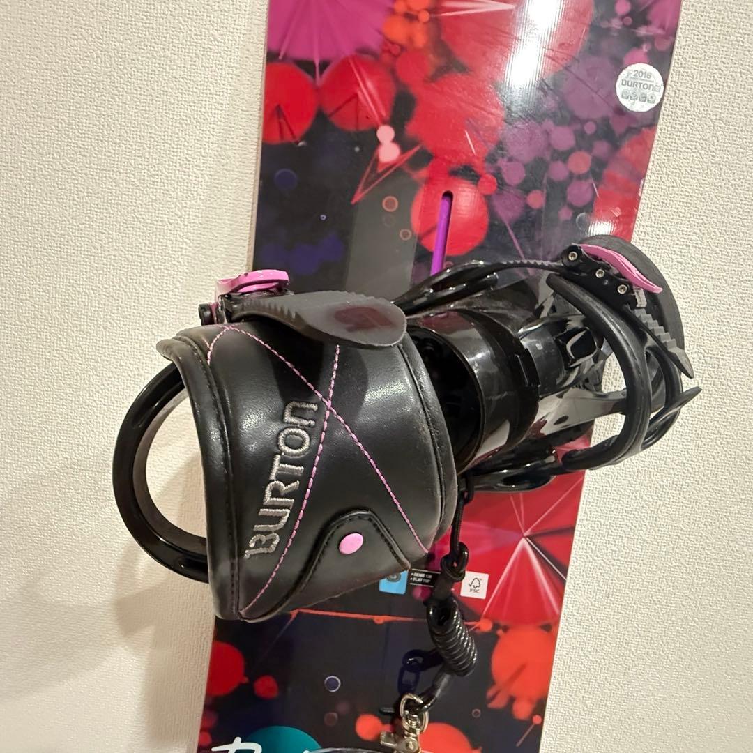 BURTON スノーボード 2点セット GENIE フラットトップ フリーラン