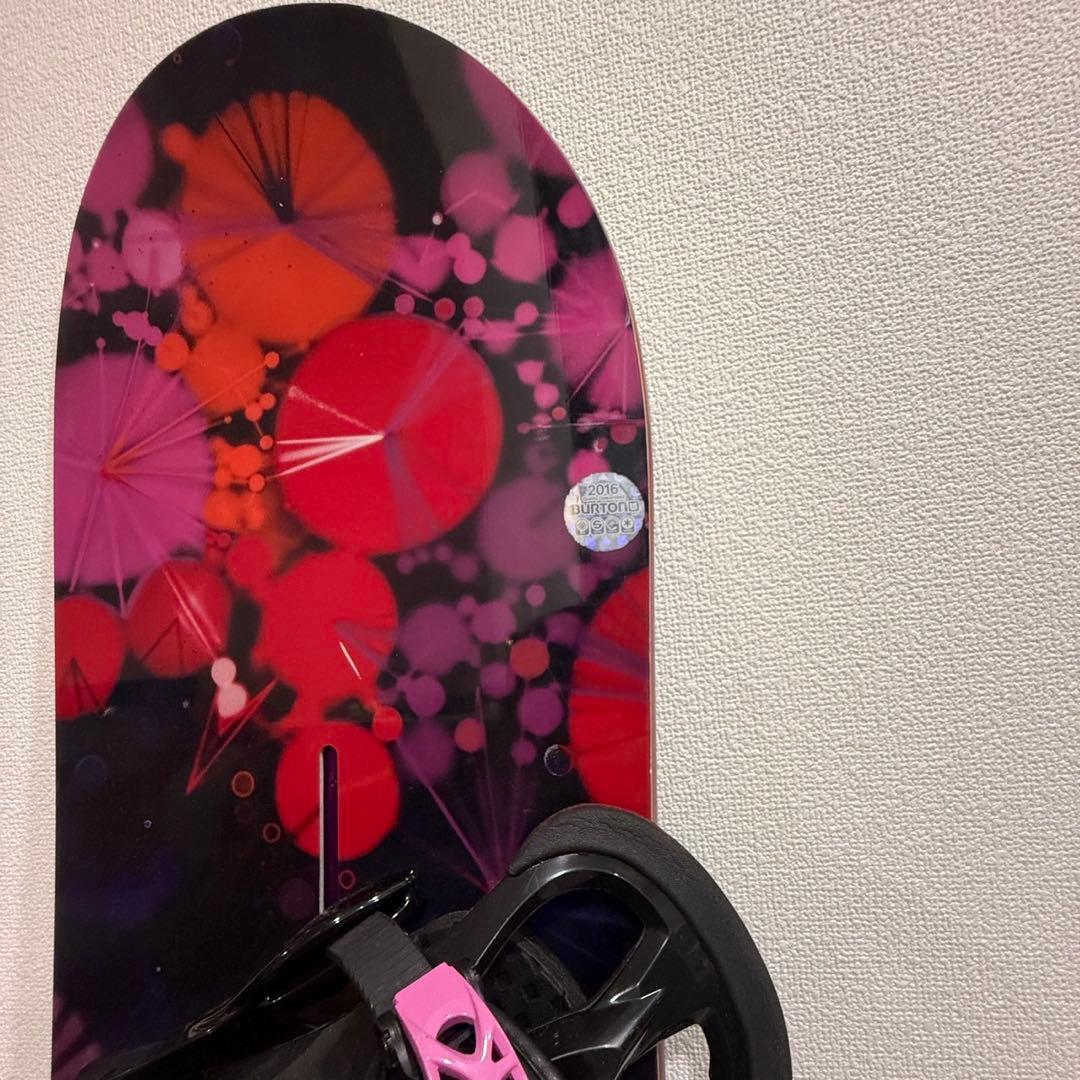 BURTON スノーボード 2点セット GENIE フラットトップ フリーラン