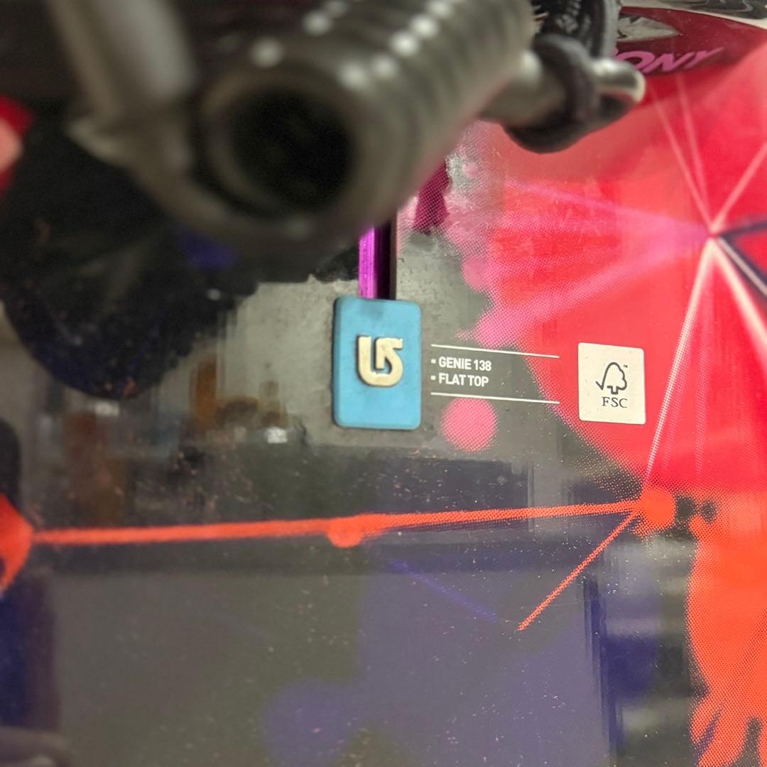 BURTON スノーボード 2点セット GENIE フラットトップ フリーラン