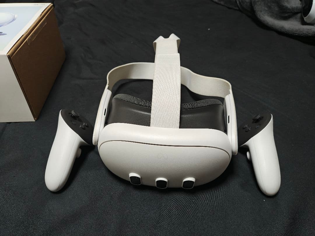  Quest 3 128GB VRヘッドセット コントローラー付き