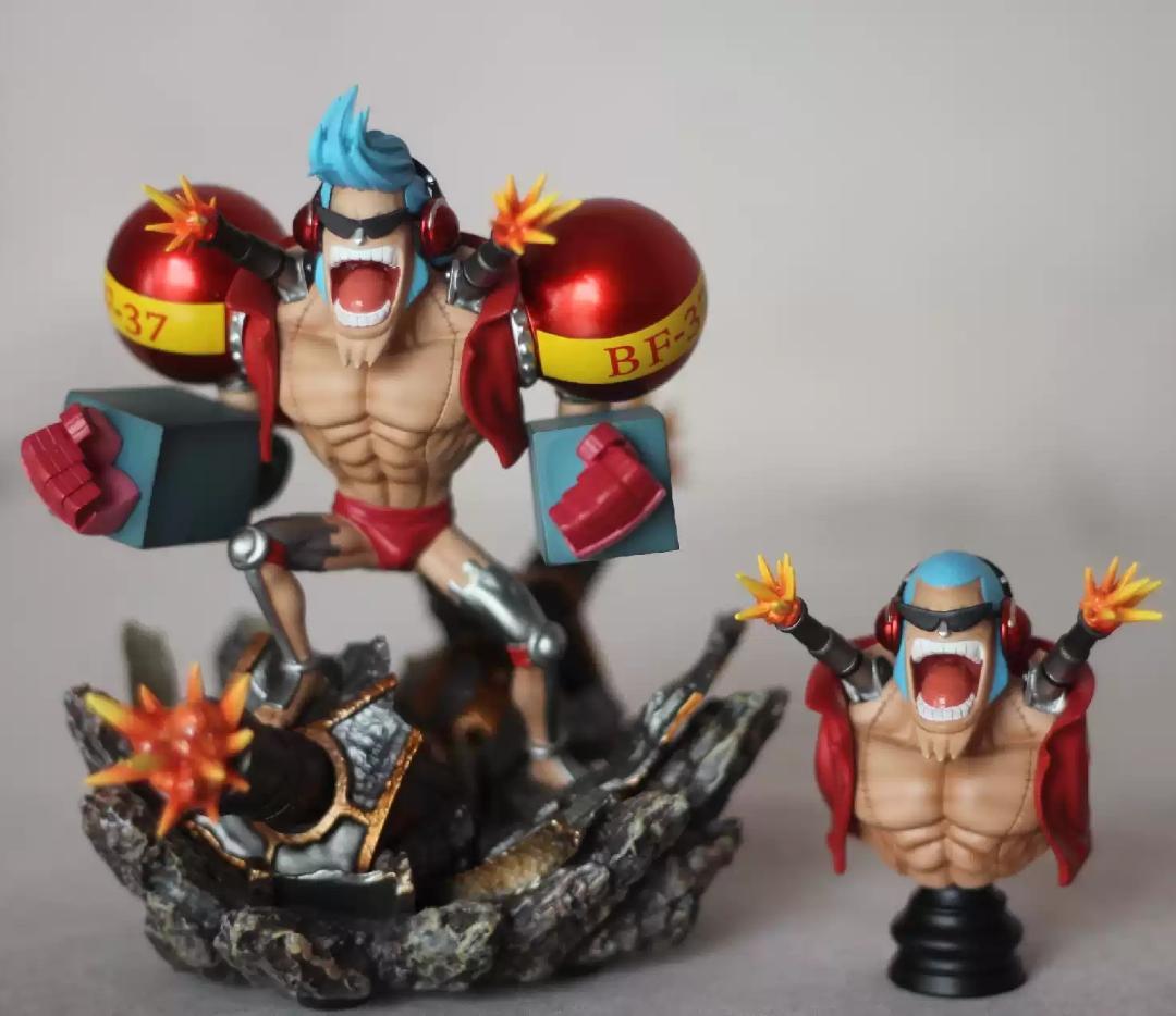 ワンピース フランキー&将軍 2体セット ガレージキット ワーコレ