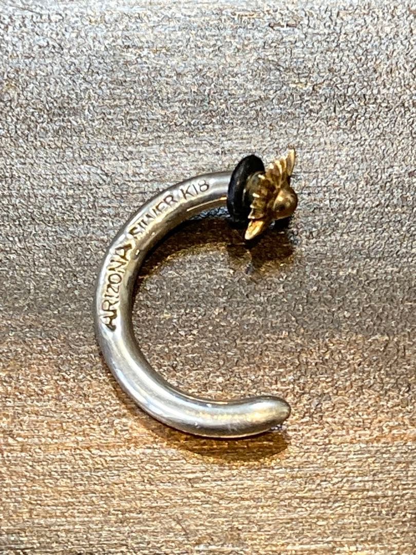 アリゾナフリーダム　ピアス 頭K18