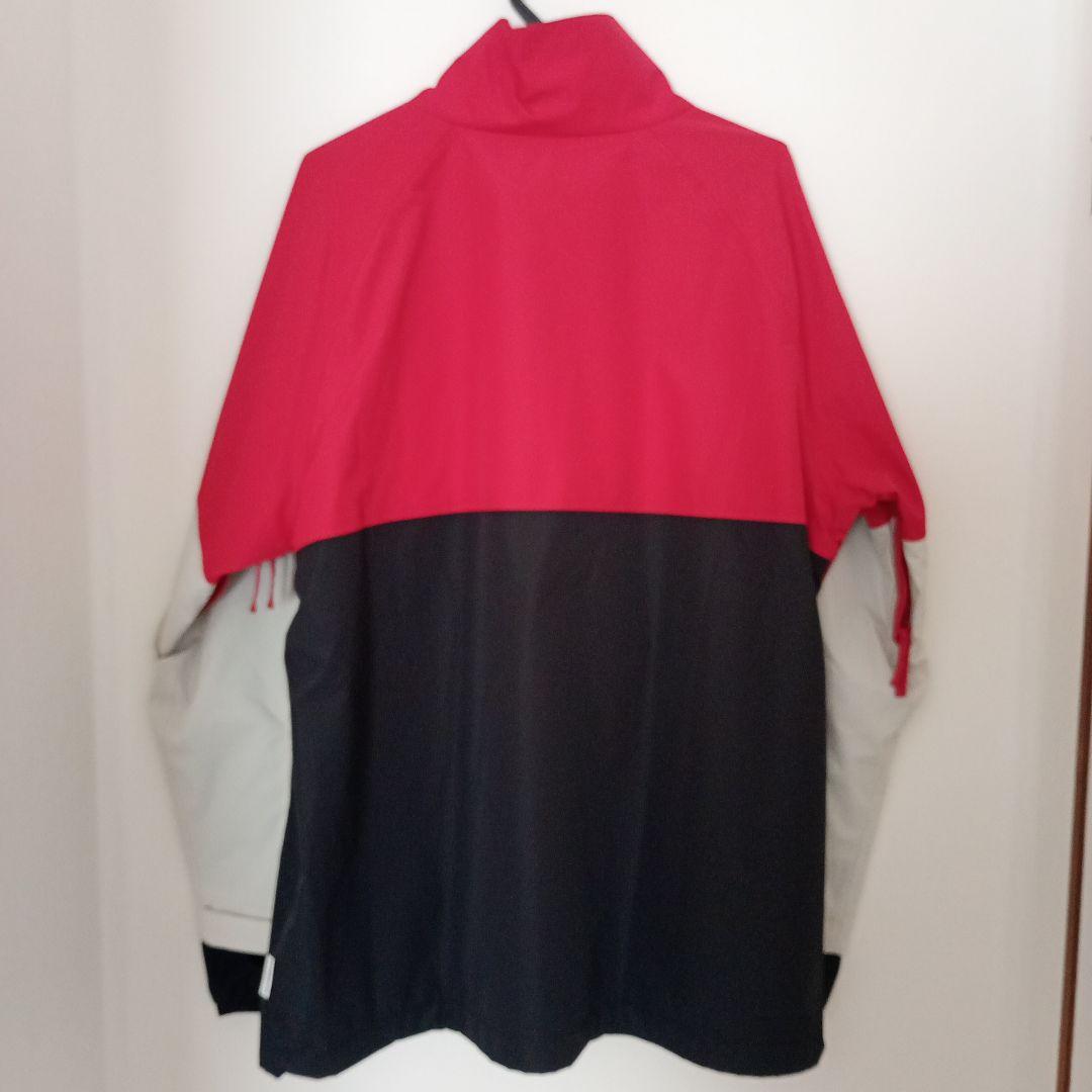 【新品】 赤黒 スノーボードジャケット (女性用) スノーボードウェア 防寒