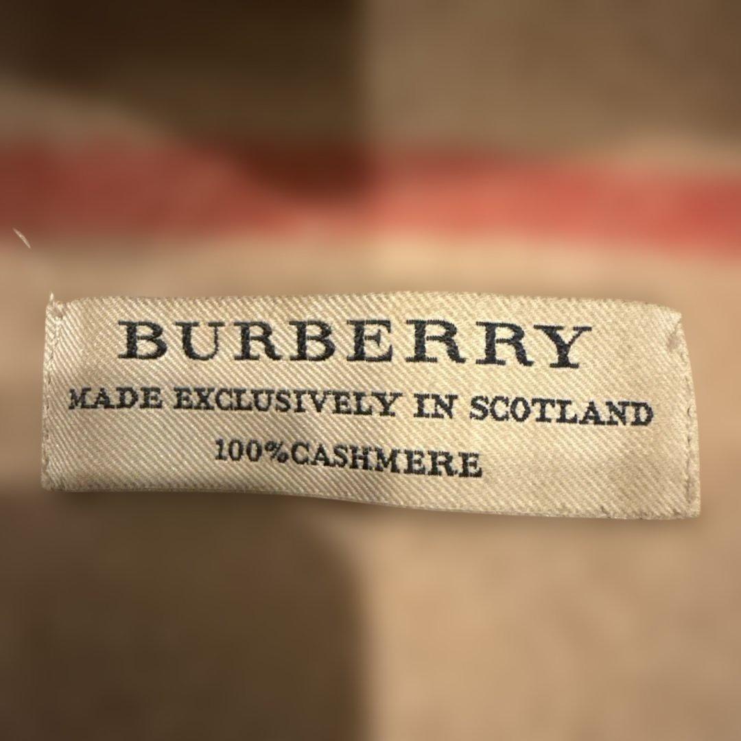 土日特価バーバリープローサム カシミヤ スヌード マフラー