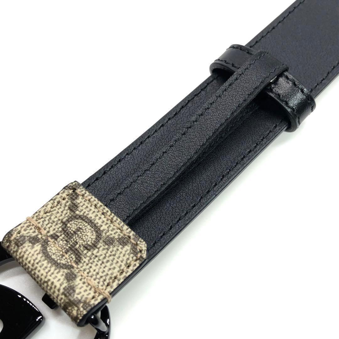 【α様】未使用✨希少 グッチ マーモント ダブルG GGスプリーム レザーベルト