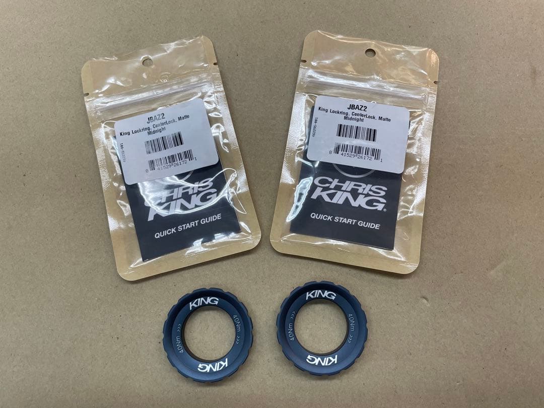 Chris King Lockring センターロック リング ミッドナイト