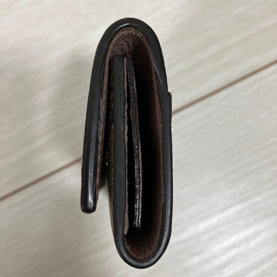 GG ピンク ベージュレザーキーケース