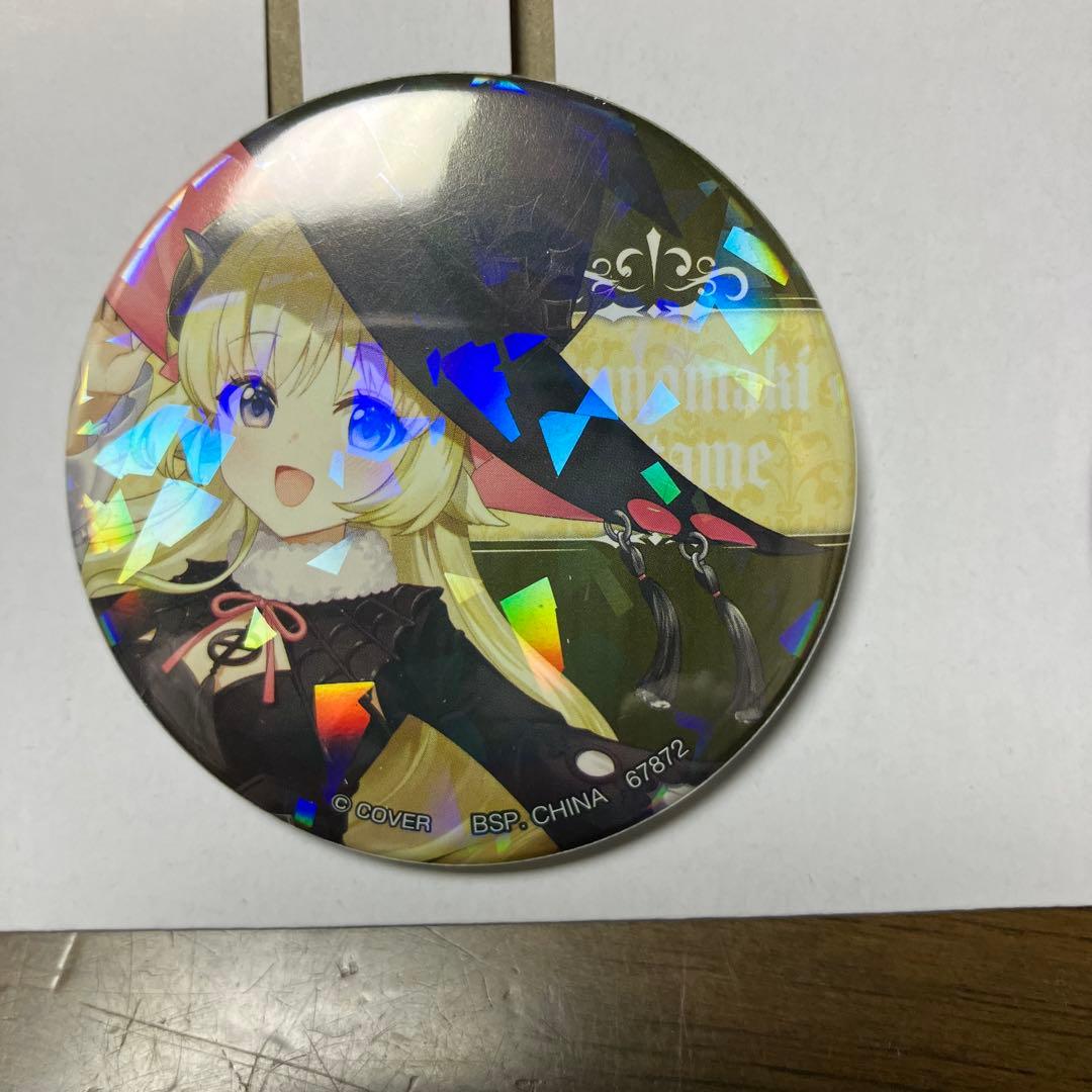 一番くじ ホロライブ Villain Style 缶バッジ 賞 角巻わため ホロ
