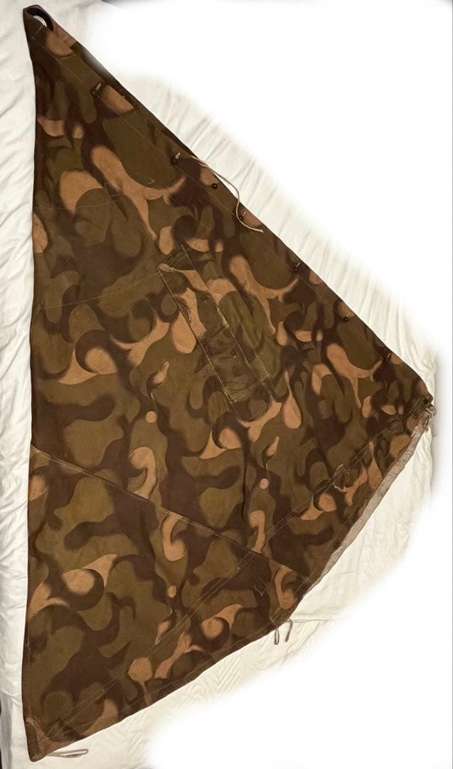 ハンガリー　軍幕　初期1枚　ポンチョテント