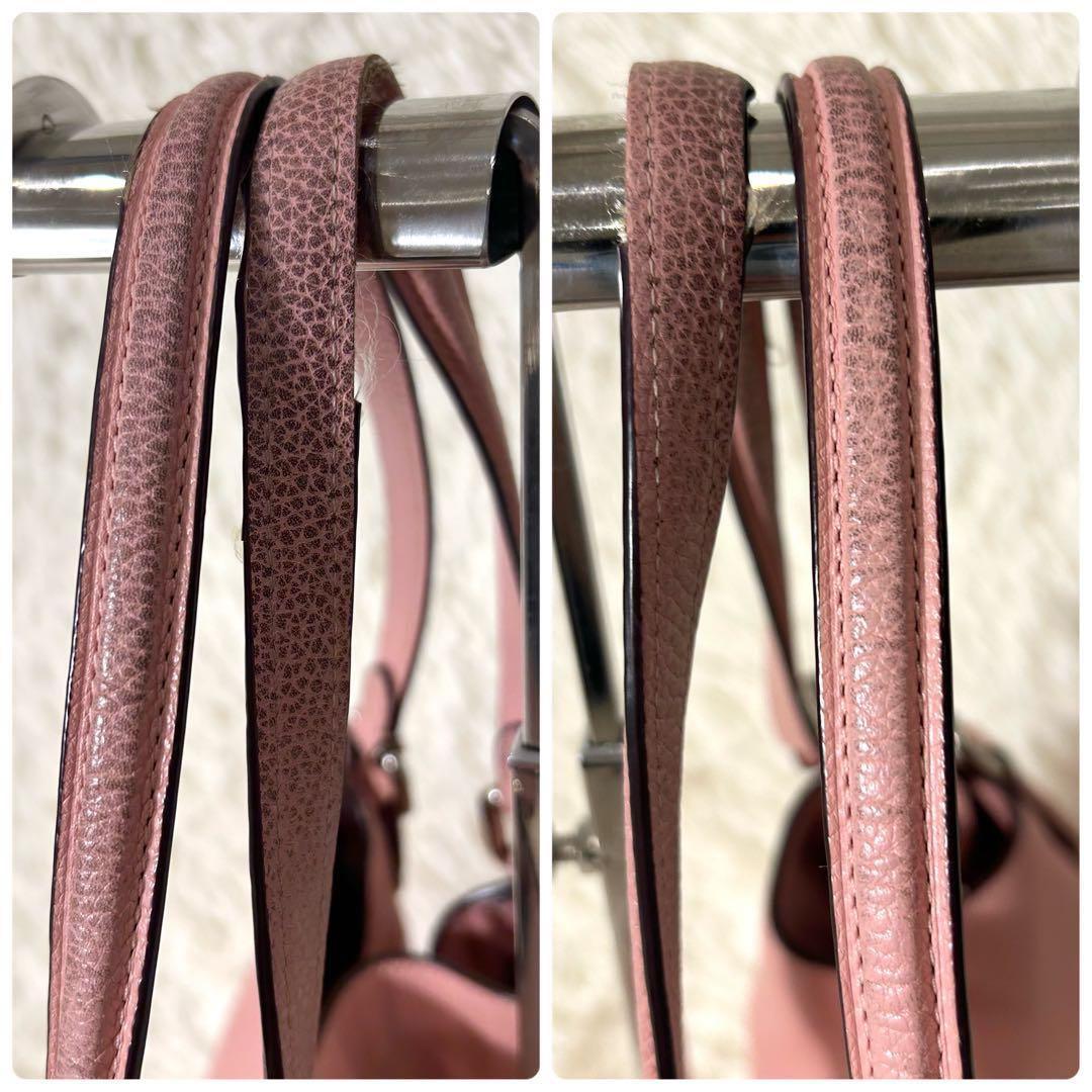 人気 コーチ イーディー ショルダーバッグ トートバッグ ピンク レザー