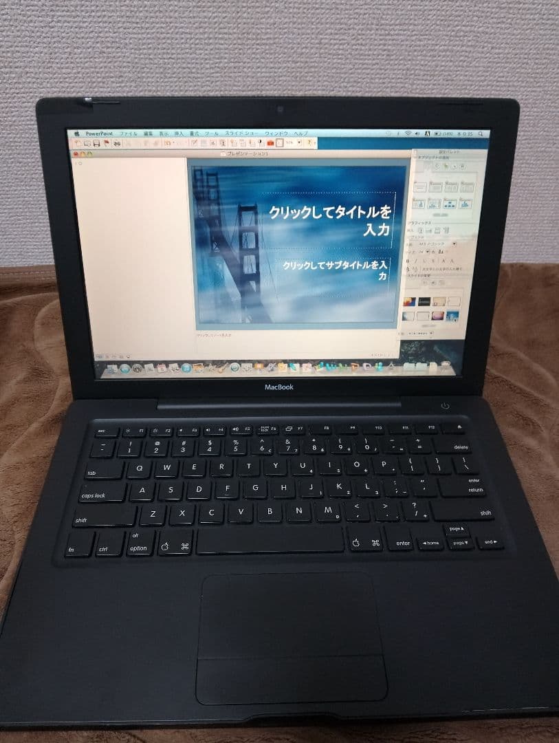 激レアのブラック MacBook 200GB