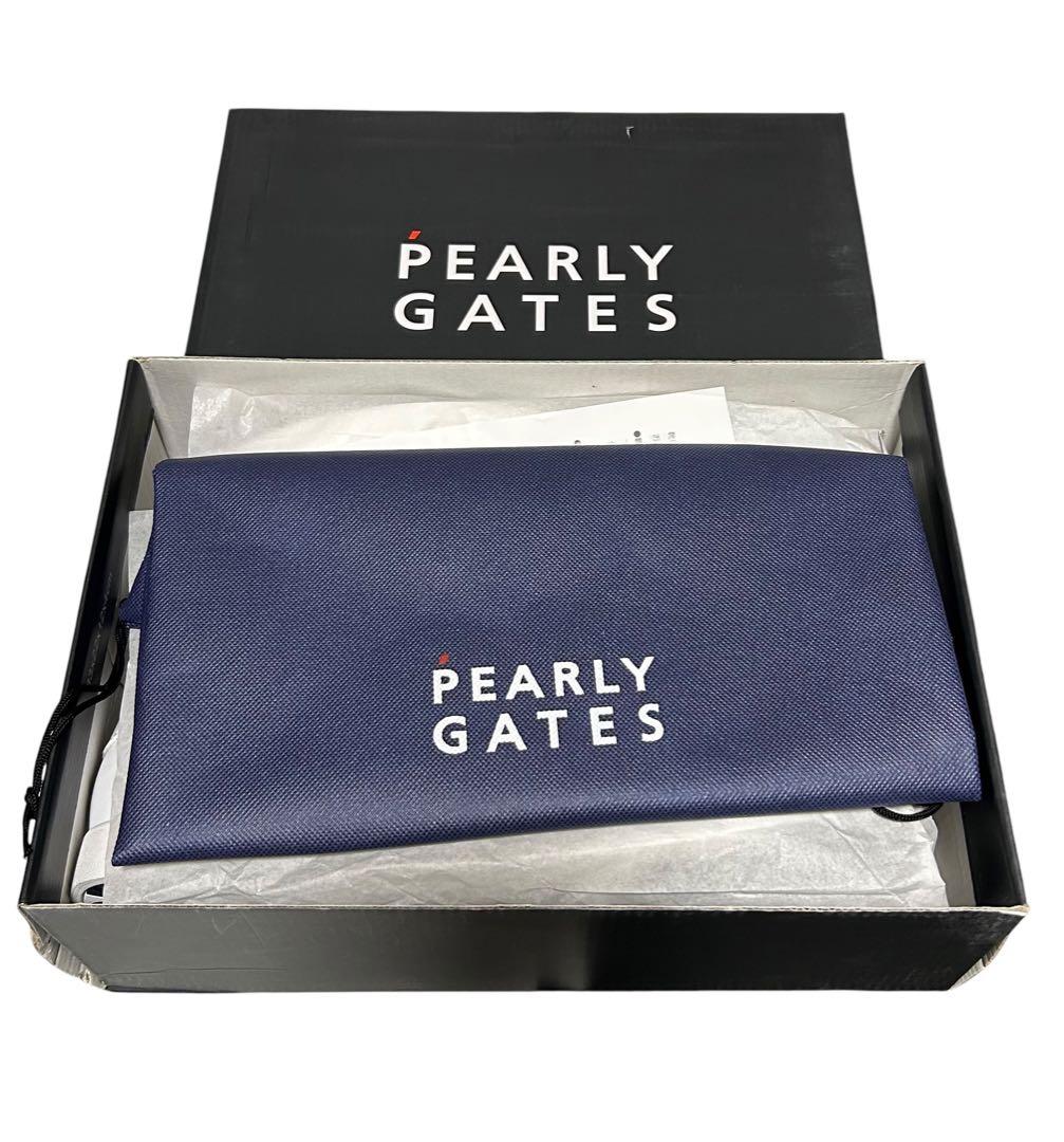 新品 パーリーゲイツ ゴルフシューズ キルトタン・ローカット メンズ 27.5㎝