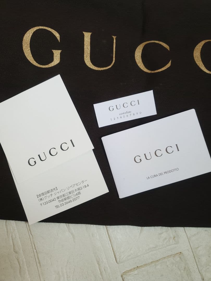 ☆GUCCI☆ブラックレザー.ワンショルダーバッグ☆